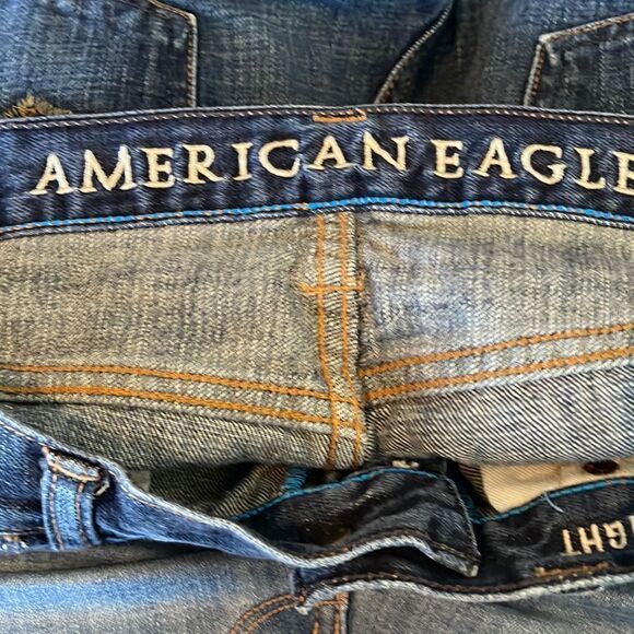 American Eagle Slim Straight Men’s Jeans size 34 x 32 - Picture 6 of 8